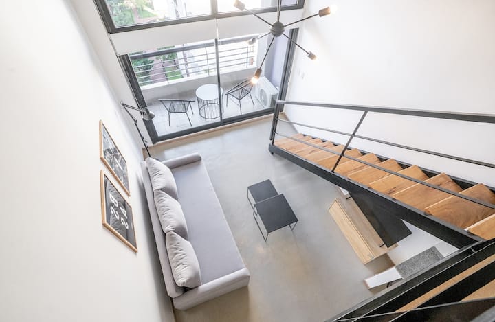 Foto del departamento Caboto Duplex Deluxe con Balcon y Laundry Pax4 en La Boca